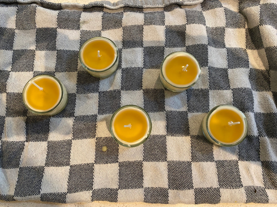 DIY kaarsen: maak je eigen theelichtjes