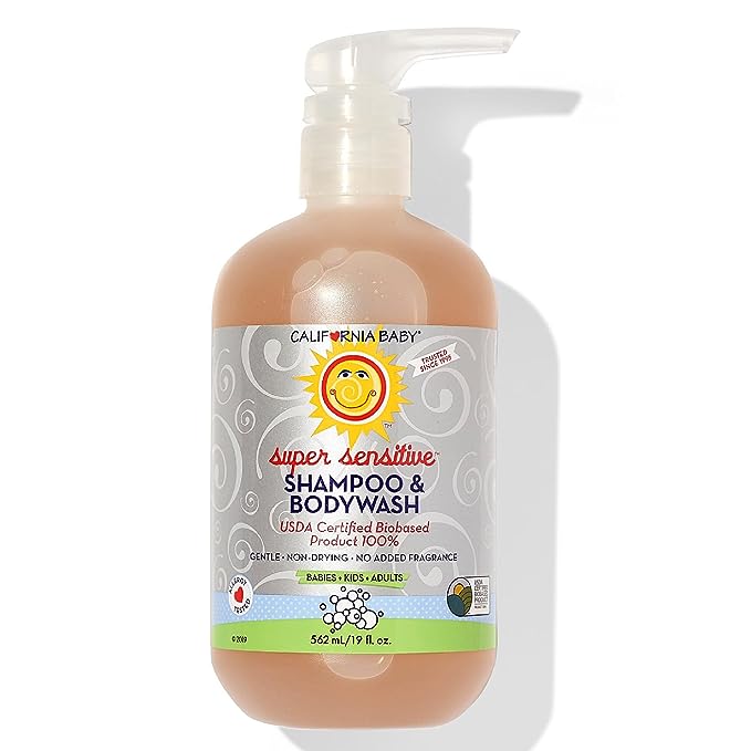2-in-1 shampoo/bodywash voor baby's en kinderen, gifvrij