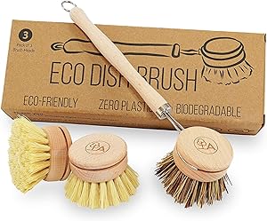 Houten schoonmaakset, zero plastic