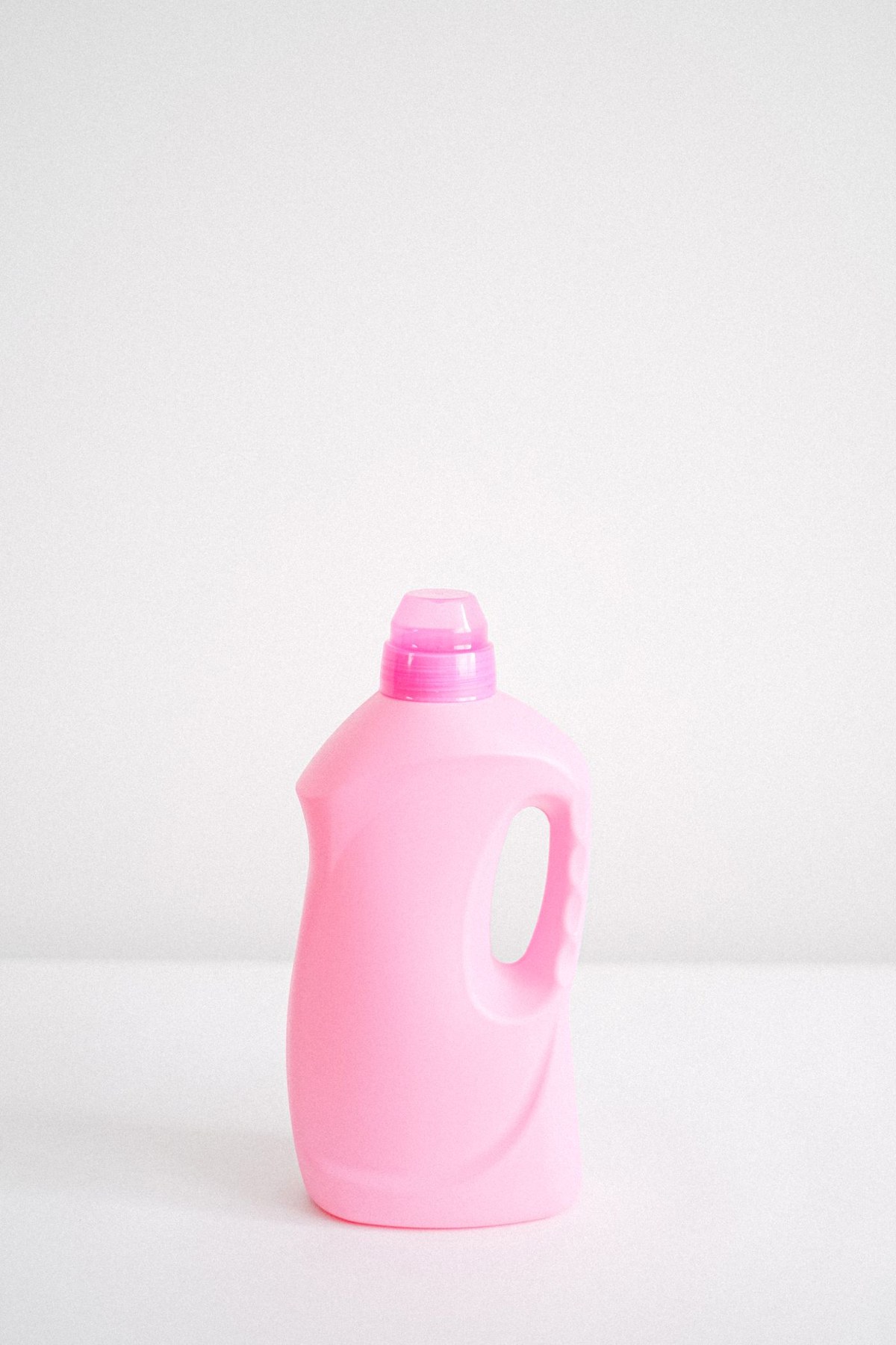 A bottle of fabric conditioner
